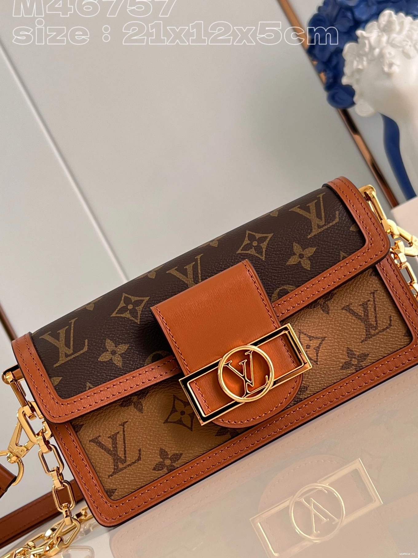 WIS East VUITTON LOUIS DAUPHINE West-21*12*5CM 1117